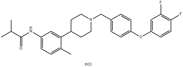 SNAP 94847 hydrochloride  Structure